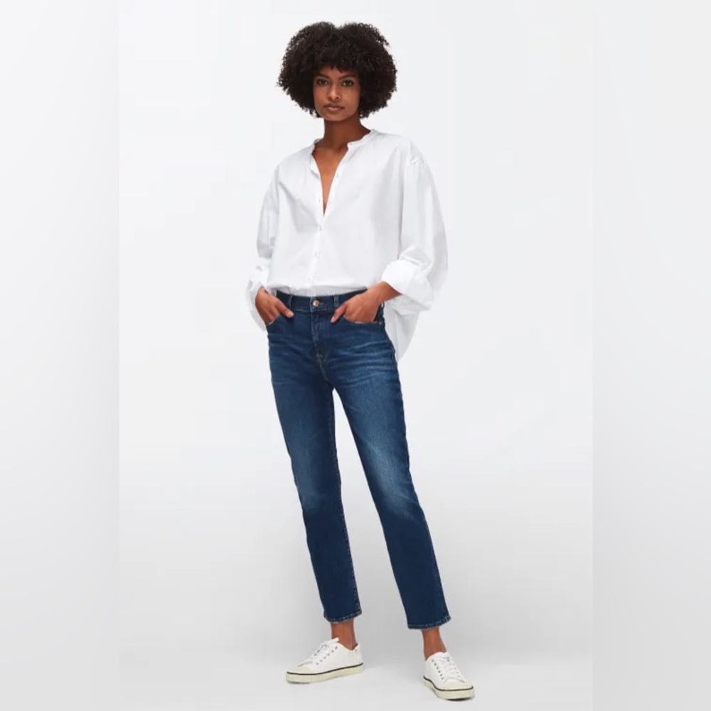NWT 7 For All Mankind The Relaxed Skinny Girlfriend Jean